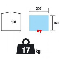 Abri cuisine camping Trigano