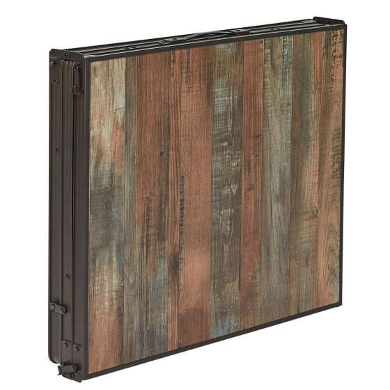 Driftwood family carry case table