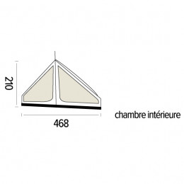 GOBI 10 Inner tent - TRIGANO