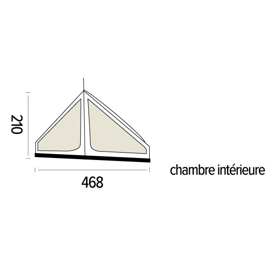 GOBI 10 Inner tent - TRIGANO