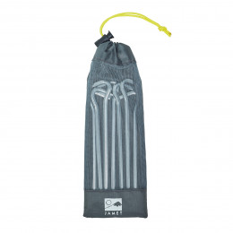 Aluminium trekking pegs set