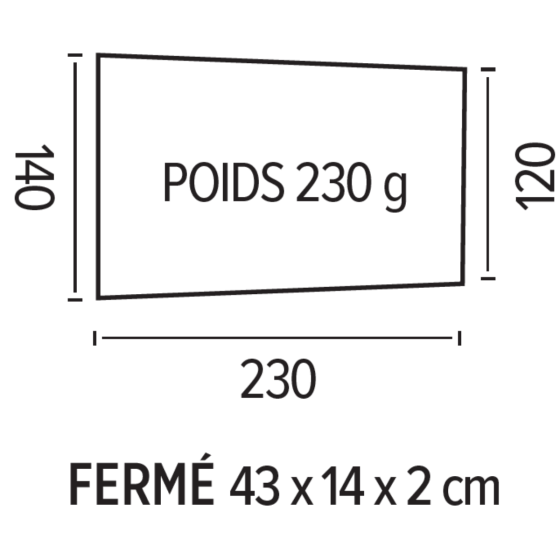 JAYA  2-man aluminium hiking tent - JAMET