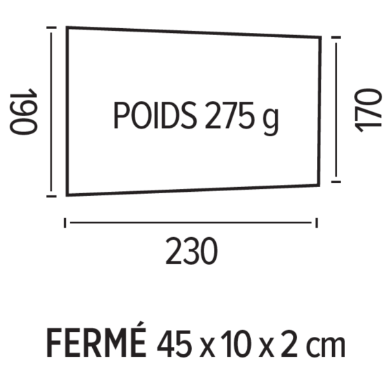 Tente de randonnée 3 places JAYA 3