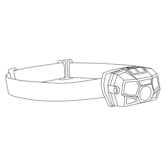 Rechargable trek headlamp