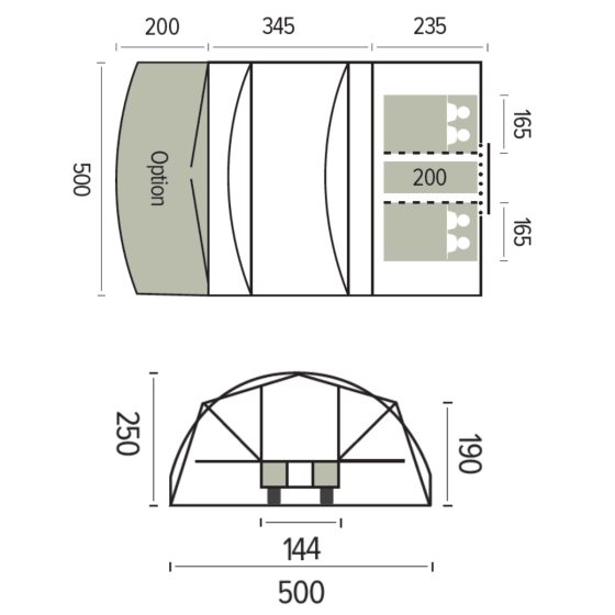 SAFARI trailer tent - RACLET