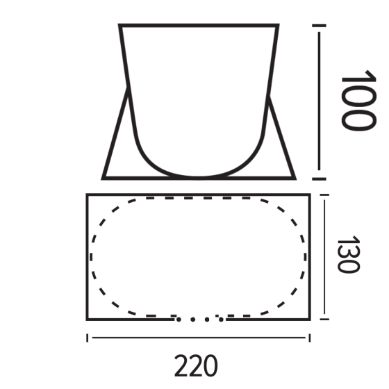 Automatic beach shelter - TRIGANO
