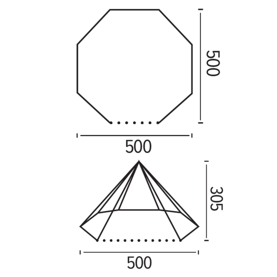 CHEROKEE 500 teepee - TRIGANO