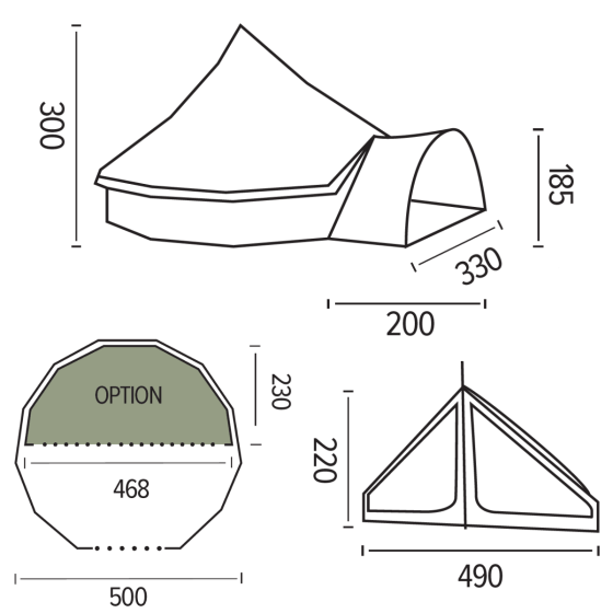 GOBI 10 teepee - TRIGANO