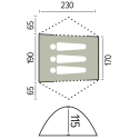 Tente de randonnée 3 places JAYA 3