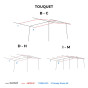 2.70 m TOUQUET caravan awning - TRIGANO