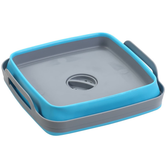 Bassine rétractable pliée