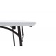 Table polyéthylène pliante 180