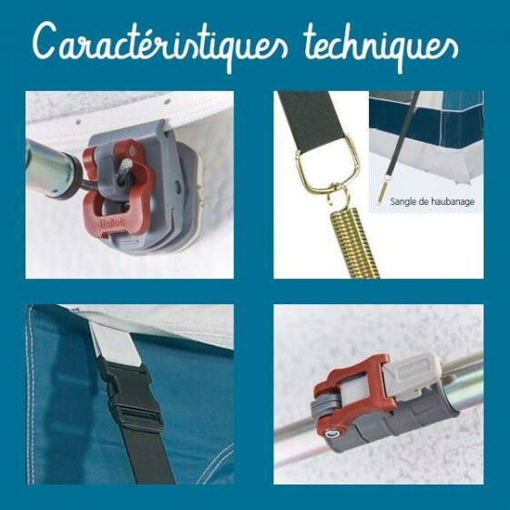 Auven de caravane OCEAN 2,50m