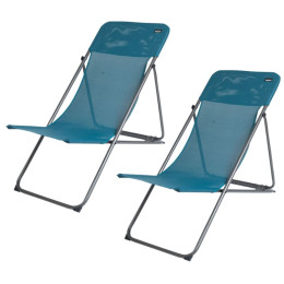 Lot 2 chaises longues ELECTRA