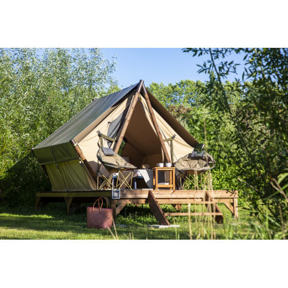 Tente Lodge 2 places Moorea Trigano 
 profil gauche