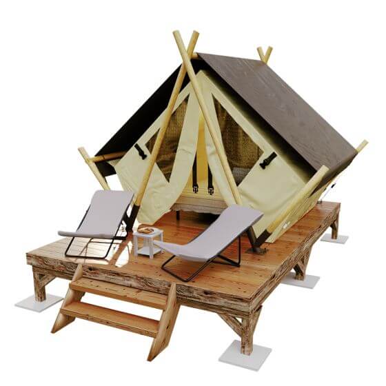 Tente Lodge 2 places MOOREA - TRIGANO