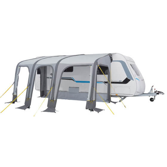Auvent de caravane gonflable LIMA ouvert