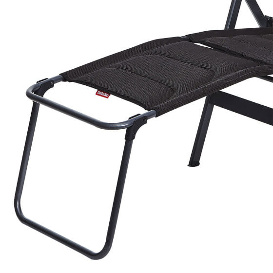 Repose pied du fauteuil camping premium noir Repose pied du fauteuil camping premium noir