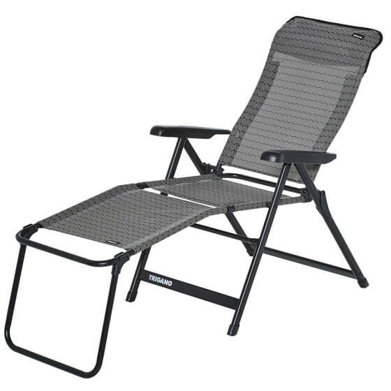 fauteuil camping cocoon dossier haut + repose pied