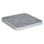 Tablette grise pour tabouret pliant TRIGANO