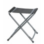 Tabouret camping pliant noir TRIGANO