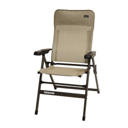 Pack fauteuil camping MOKA dossier bas + repose-pied