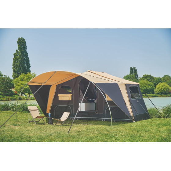 Caravane pliante Raclet SAFARI ouvert Caravane pliante Raclet SAFARI ouvert