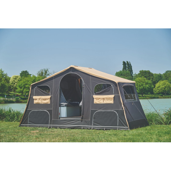 Caravane pliante Raclet SAFARI ouvert Caravane pliante Raclet SAFARI ouvert