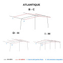 Auvent de caravane ATLANTIQUE 2,70m
