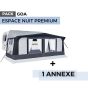 Pack auvent GOA - Espace nuit premium