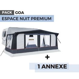 Pack auvent GOA - Espace nuit premium
