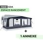 Pack auvent GOA - Espace rangement