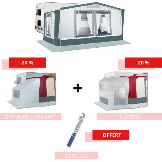 Pack auvent MONTREUX 3m - Espace Grand confort