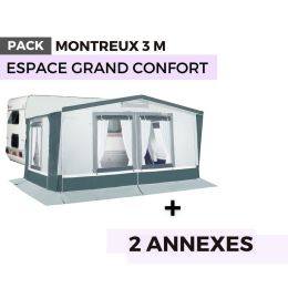 Pack auvent MONTREUX 3m - Espace Grand confort
