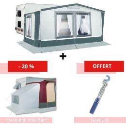Pack auvent MONTREUX 3m - Espace nuit premium