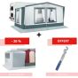 Pack auvent MONTREUX 3m - Espace rangement
