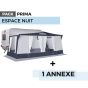 Pack auvent PRIMA - Espace nuit
