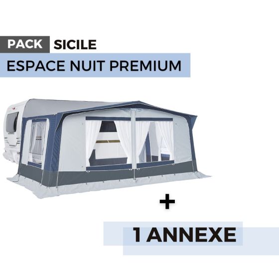 Pack auvent SICILE - Espace nuit premium