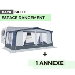 Pack auvent SICILE - Espace rangement