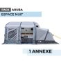 PACK auvent ARUBA - Espace nuit
