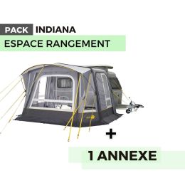 PACK auvent INDIANA - Espace rangement