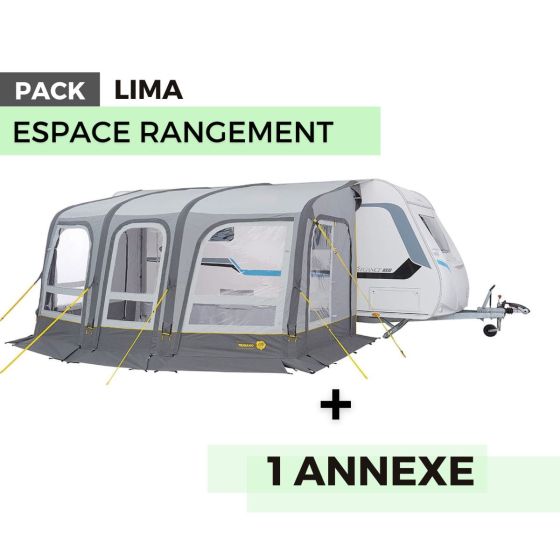 PACK auvent LIMA - Espace rangement