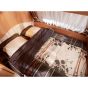 Lit tout fait - Polydon marron