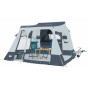Caravane pliante JAMET Compact - ouverte
