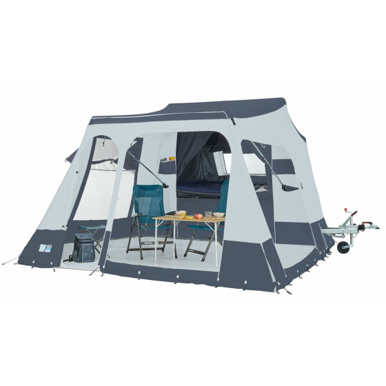 Caravane pliante JAMET Compact - ouverte
