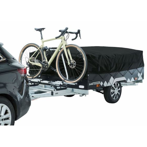 Caravane pliante JAMET Compact - porte vélo