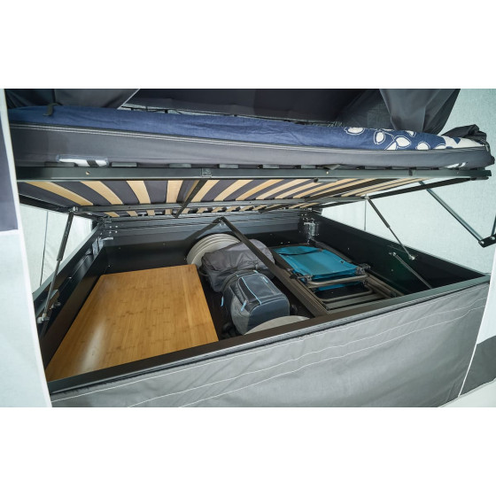 Caravane pliante JAMET Compact - rangement