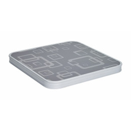 Tablette pour tabouret pliant - Gris