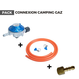 Connexion complète pour bouteille Camping gaz