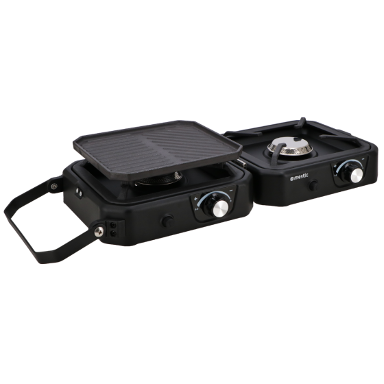 Réchaud 2 feux pliable portatif